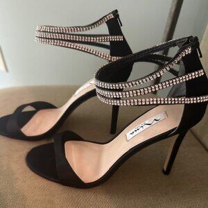 Nina Catessa-LS Black Luster Dress Shoes